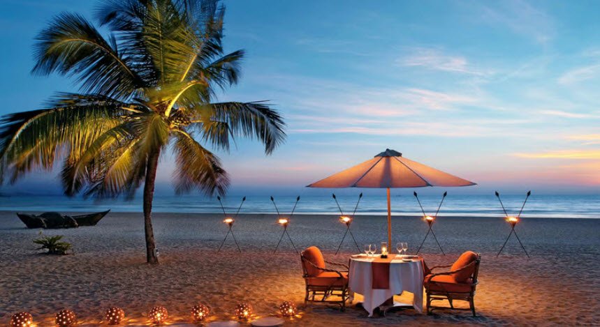 Mobor Beach, Goa, India